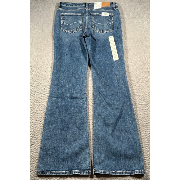BKE Buckle Payton Jeans Womens 30L 30x34 Mid Rise Bootcut Universal Fit NWT - Picture 2 of 14